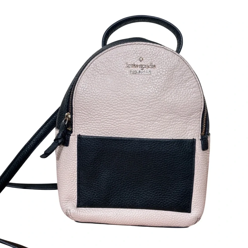 Kate Spade New York Jackson‎ Street Merry Mini Backpack Leather Cream